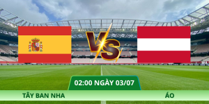 Nhận Định Tây Ban Nha – Áo Vào Lúc 02:00 Ngày 03/07